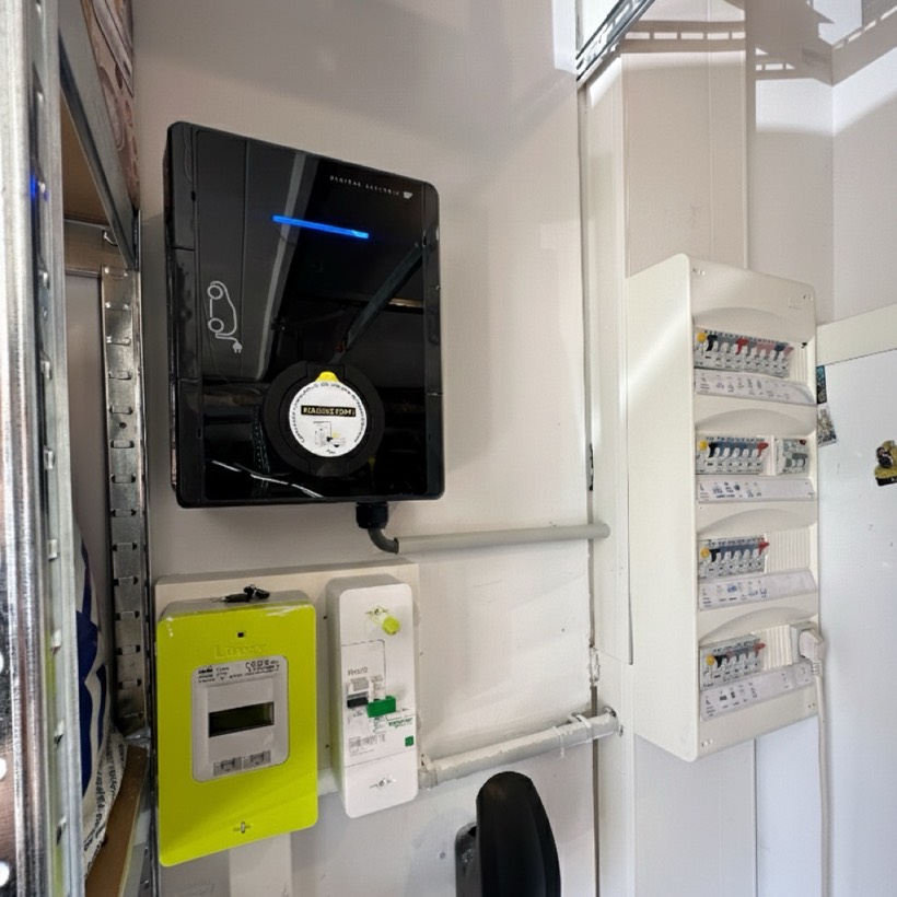Installation de bornes électriques